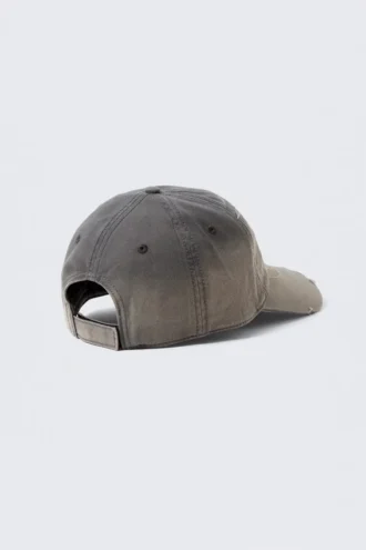Gorra de béisbol bordada – Gris oscuro