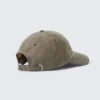 Gorra de béisbol de algodón encerado – Gris topo oscuro Gorra de béisbol de algodón encerado – Gris topo oscuro