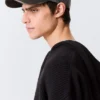 Gorra de béisbol de lona de algodón desgastada – Gris – Trashed Camo Gorra de béisbol de lona de algodón desgastada – Gris – Trashed Camo