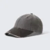 Gorra de béisbol de lona de algodón desgastada – Gris – Trashed Camo Gorra de béisbol de lona de algodón desgastada – Gris – Trashed Camo