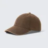 Gorra de béisbol de lona de algodón desgastada – Rojo oxidado lavado Gorra de béisbol de lona de algodón desgastada – Rojo oxidado lavado