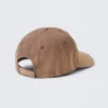 Gorra de béisbol de sarga de algodón desgastada – Marrón lavado Gorra de béisbol de sarga de algodón desgastada – Marrón lavado