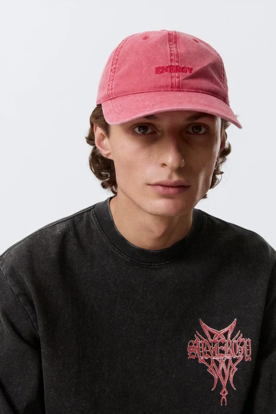 Gorra de béisbol – Rojo lavado – Energy Gorra de béisbol – Rojo lavado – Energy