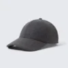 Gorra de béisbol unisex de mezcla de lana – Gris oscuro Gorra de béisbol unisex de mezcla de lana – Gris oscuro