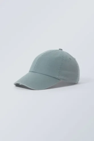 Gorra Essential Washed – Azul empolvado