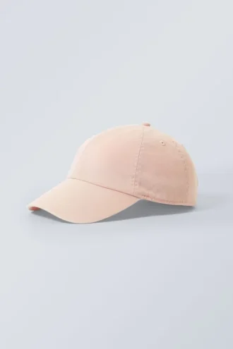 Gorra Essential Washed – Rosa empolvado