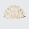 Gorro de algodón de ganchillo – Beige claro Gorro de algodón de ganchillo – Beige claro