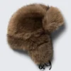 Gorro de cazador de piel sintética – Marrón Gorro de cazador de piel sintética – Marrón