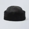 Gorro de nailon con pelo sintético – Negro Gorro de nailon con pelo sintético – Negro