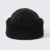 Gorro de piel sintética – Negro Gorro de piel sintética – Negro
