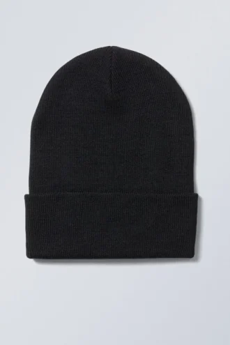 Gorro de punto Ivy – Negro