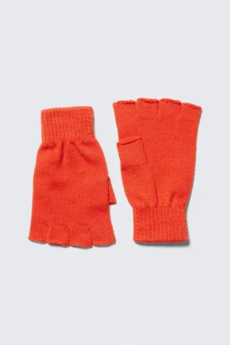 Guantes de madera – Naranja brillante