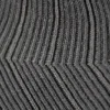 Jersey de cuello alto ajustado de canalé – Rayas gris oscuro jaspeado Jersey de cuello alto ajustado de canalé – Rayas gris oscuro jaspeado