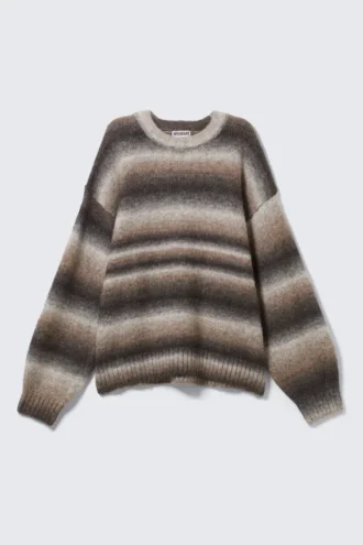 Jersey de punto de corte holgado teñido en espacio – Mole Space Dye Jersey de punto de corte holgado teñido en espacio – Mole Space Dye