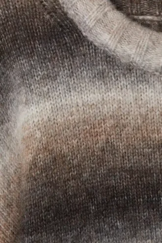 Jersey de punto de corte holgado teñido en espacio – Mole Space Dye Jersey de punto de corte holgado teñido en espacio – Mole Space Dye