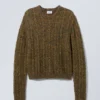 Jersey de punto de mezcla de lana Jesper – Dusk Moss Jersey de punto de mezcla de lana Jesper – Dusk Moss