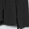 Jerséu asimétrico oversize Rey – Gris oscuro