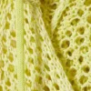 Jerséu con capucha de punto abierto – Amarillo claro Jerséu con capucha de punto abierto – Amarillo claro