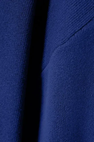 Jerséu de algodón de punto holgado – Azul brillante