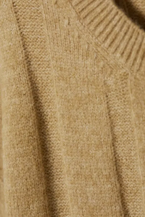 Jerséu de canalé Fiona – Beige Jerséu de canalé Fiona – Beige