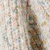 Jerséu de cuello alto oversize de punto – Blanco – Multicolor Jerséu de cuello alto oversize de punto – Blanco – Multicolor