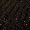 Jerséu de punto con efecto napeado y corte holgado – Negro Jerséu de punto con efecto napeado y corte holgado – Negro