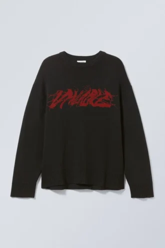 Jerséu de punto con estampados Cypher – Invisible