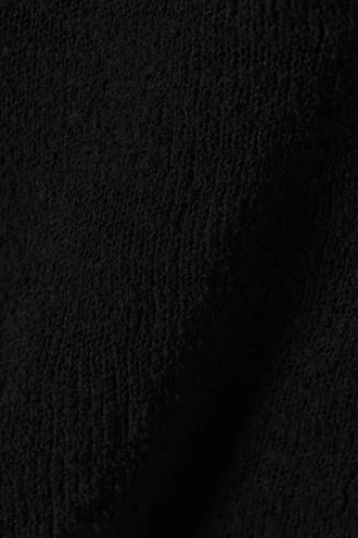 Jerséu de punto con hombros descubiertos – Negro