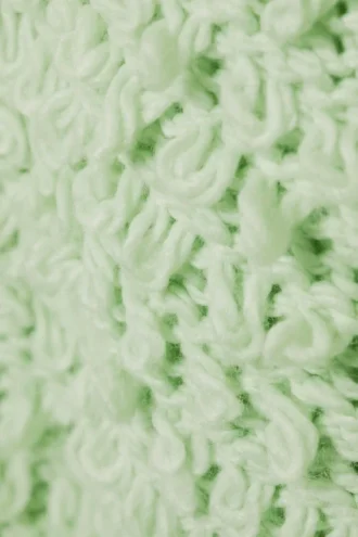 Jerséu de punto con textura en bucle – Verde claro