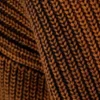 Jerséu de punto grueso de corte regular – Rojo oscuro lavado Jerséu de punto grueso de corte regular – Rojo oscuro lavado