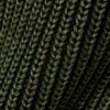 Jerséu de punto grueso de corte regular – Verde medio Jerséu de punto grueso de corte regular – Verde medio