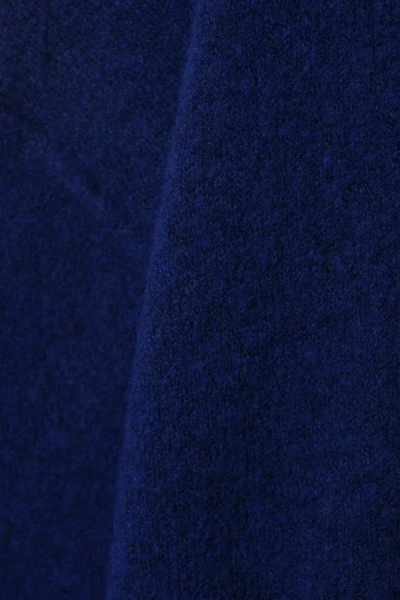 Jerséu de punto holgado – Azul oscuro jaspeado Jerséu de punto holgado – Azul oscuro jaspeado