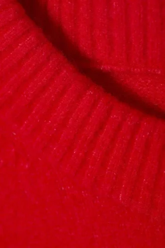 Jerséu de punto holgado – Rojo