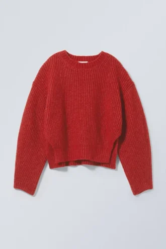 Jerséu de punto Ivy – Rojo Jerséu de punto Ivy – Rojo