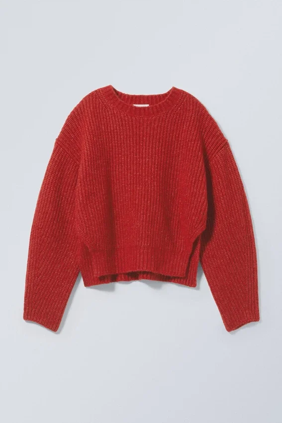Jerséu de punto Ivy – Rojo Jerséu de punto Ivy – Rojo