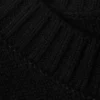 Jerséu oversize de algodón grueso – Negro Jerséu oversize de algodón grueso – Negro