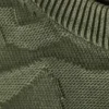 Jerséu oversize de canalé – Estructurado Verde oscuro