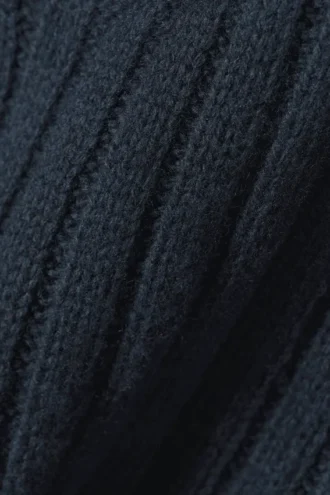 Jerséu oversize de mezcla de lana – Azul marino oscuro
