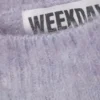 Jerséu oversize de punto en mezcla de mohair – Mezcla de morado claro