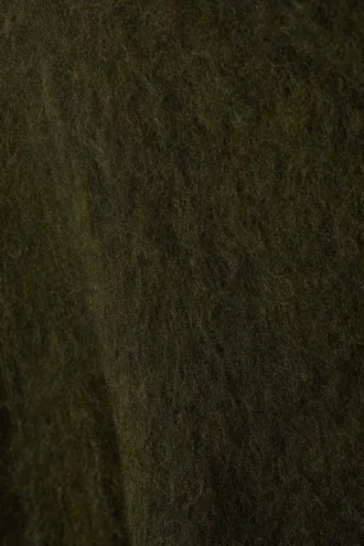 Jerséu oversize de punto en mezcla de mohair – Verde oscuro Jerséu oversize de punto en mezcla de mohair – Verde oscuro
