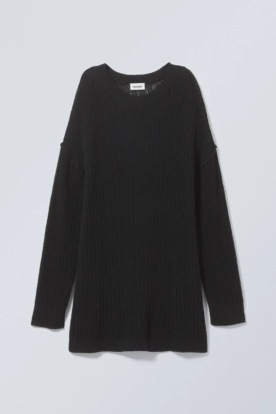 Jerséu oversize Dilaria – Negro Jerséu oversize Dilaria – Negro