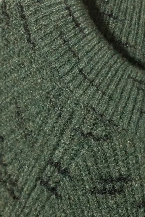 Jerséu raglán holgado Norman – Verde apagado Jerséu raglán holgado Norman – Verde apagado
