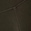 Mallas deportivas de cintura alta – Marrón oscuro