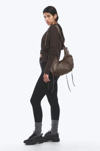 Mallas deportivas de cintura alta – Negro
