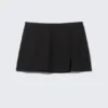 Mini falda elástica – Negro