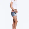 Mini falda vaquera Booty Bei – Blue Moon – Azul medio | Cheap Monday GB