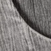 Minivestido acampanado de sarga con cuello barco – Gris lavado Minivestido acampanado de sarga con cuello barco – Gris lavado