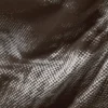 Minivestido de jersey fruncido – Marrón oscuro – Estampado floral abstracto