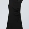 Minivestido drapeado – Negro Minivestido drapeado – Negro