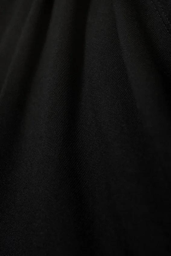 Minivestido drapeado – Negro Minivestido drapeado – Negro